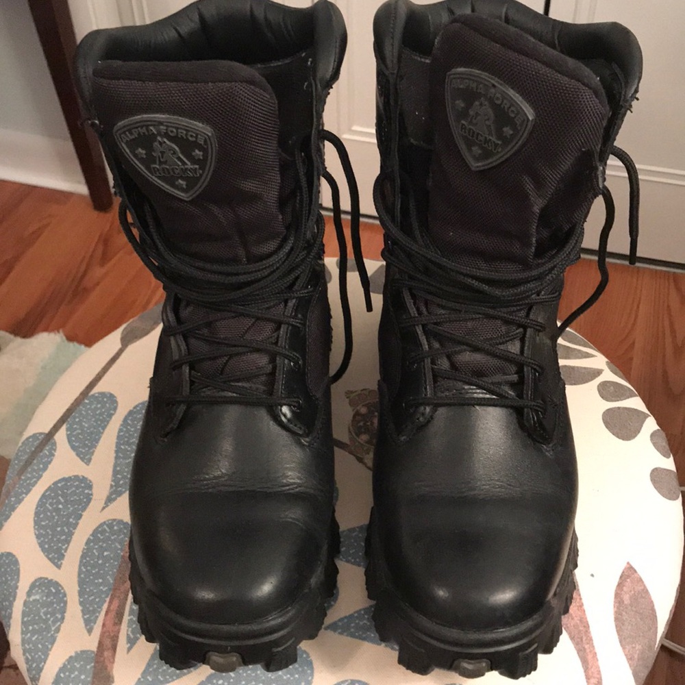 Men’s work boots Rocky Alpha Force Black size 8.5W